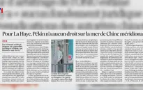 Kiến nghị yêu cầu Trung Quốc tôn trọng phán quyết Tòa Trọng tài