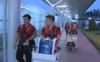 ĐT bóng bàn Việt Nam trở về sau thành công tại Giải vô địch Đông Nam Á