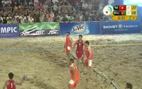 ĐT bóng ném bãi biển nam thắng cách biệt ĐT Afghanistan