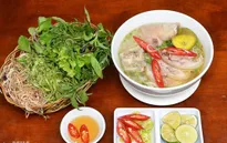 Bún bung hoa chuối - món ăn đậm chất quê Thái Bình