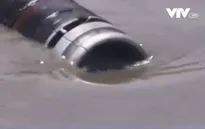 Vỡ hồ chứa, 25 hecta đất nông nghiệp ngập trong bùn thải ở Gaza