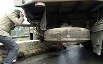 CSGT hy sinh khi điều tiết xe qua đoạn đường ùn tắc vì băng tuyết