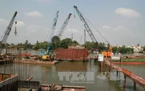 Ngày 26/6 sẽ chính thức thông tàu qua cầu Ghềnh
