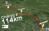 Lộ trình chặng 9 Giải đua xe đạp quốc tế VTV Cúp Tôn Hoa Sen 2016
