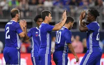 VIDEO: Kante ra mắt, Oscar tỏa sáng, Chelsea thắng ấn tượng AC Milan