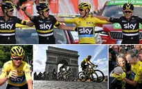 Những cột mốc làm nên chức vô địch Tour de France thứ 3 của Chris Froome