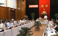 Chủ nhiệm Ủy ban Kiểm tra Trần Quốc Vượng làm việc tại Đà Nẵng