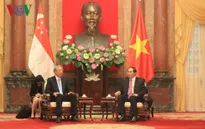 Chủ tịch nước tiếp Phó Thủ tướng Singapore Tiêu Chí Hiền
