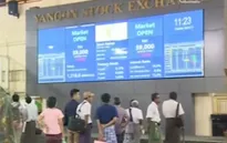 Thị trường chứng khoán Myanmar biến động mạnh