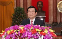 Chủ tịch nước Trương Tấn Sang chúc Tết Bính Thân 2016 đồng bào cả nước