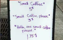 Quán cafe tính phí... theo thái độ