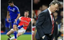 Điểm nhấn NHA vòng 23: Arsenal mất ngôi đầu, Van Gaal sắp ra đường