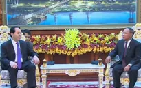 Chủ tịch nước hội kiến Chủ tịch Quốc hội Campuchia