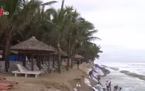 Bờ biển Cửa Đại đang dần bồi đắp trở lại