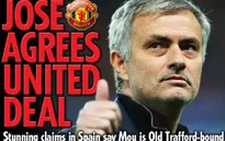 Báo Anh đồng loạt đưa tin: Man Utd bắt đầu đàm phán với Mourinho