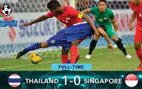 VIDEO: Singapore thua đáng tiếc ở phút chót, Thái Lan sớm giành vé vào BK