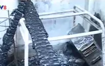 Chập điện, nhà nội trú của học sinh bị cháy rụi