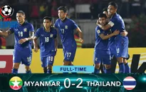 VIDEO: Dangda lập cú đúp, ĐT Thái Lan thắng dễ trên sân Myanmar