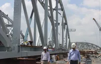Hôm nay (16/6), lao dầm cầu Ghềnh mới ở Đồng Nai