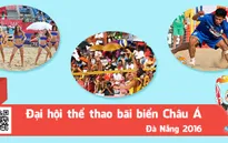 Lịch tường thuật trực tiếp Đại hội thể thao bãi biển châu Á 2016 trên sóng VTV