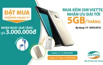 Viettel tung khuyến mãi “khủng” khi đặt trước Galaxy S7, S7 Edge