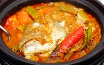 Thơm ngon cà ri đầu cá Singapore