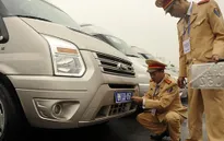 Xe phục vụ Đại hội Đảng có biển số riêng