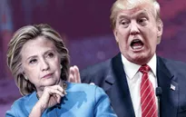 Bà Hillary Clinton bị ông Donald Trump bỏ xa