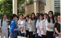 Những bóng xanh tình nguyện hết mình trợ giúp kỳ thi Đánh giá năng lực