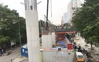 Dự án đường sắt đô thị Nhổn - ga Hà Nội chậm tiến độ gây bức xúc