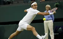 Vòng 4 Wimbledon: Federer "tốc hành" vào tứ kết
