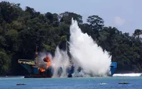 Indonesia đánh chìm nhiều tàu cá nước ngoài