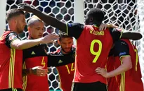 EURO 2016, Bỉ 3-0 CH Ireland: LUKAKU lập cú đúp, Bỉ thắng ấn tượng
