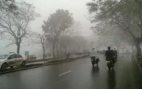 Không khí lạnh tràn về gây mưa dông diện rộng