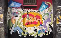 Những bức tường tranh graffiti đầy màu sắc tại Ai Cập