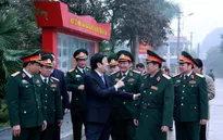 Chủ tịch nước thăm và làm việc tại Học viện Hậu cần