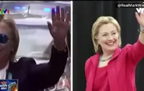 Ầm ĩ chuyện bà Hillary Clinton nhờ người đóng thế