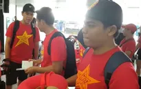 Hội CĐV Việt Nam lên đường cổ vũ ĐT Việt Nam