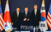 Hàn Quốc - Mỹ - Nhật Bản họp bàn đối phó vụ Triều Tiên thử bom H