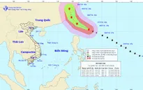 Xuất hiện siêu bão gần biển Đông