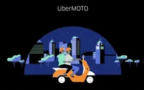 Uber ra mắt dịch vụ UberMoto cạnh tranh với GrabBike