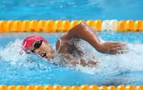 Nguyễn Diệp Phương Trâm tiếp tục tỏa sáng tại giải bơi VĐQG