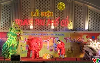Rộn ràng trống lân đêm Trung thu phố cổ Hà Nội