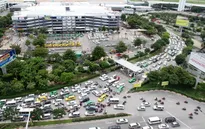 Phân luồng giao thông mới ở khu vực sân bay Tân Sơn Nhất