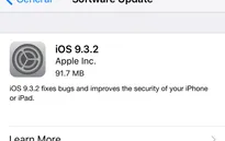 Apple tung bản vá iOS 9.3.2 khắc phục lỗi trên iPhone SE