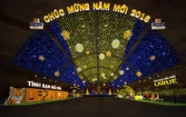 Đón xuân tưng bừng với lễ hội ánh sáng hoành tráng từ Bia Larue