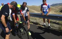 Nairo Quintana tiếp tục gặp sự cố tại chặng 11 La Vuelta