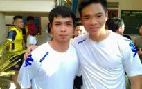 Hàng ngàn người tới xem Công Phượng, Nguyên Mạnh về làng đá bóng