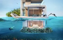 Căn hộ độc đáo nửa chìm nửa nổi ở Dubai