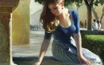 Ngắm những bức sơn dầu gợi cảm của danh họa Volegov